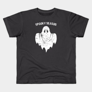 spooky season halloween ghost design Kids T-Shirt